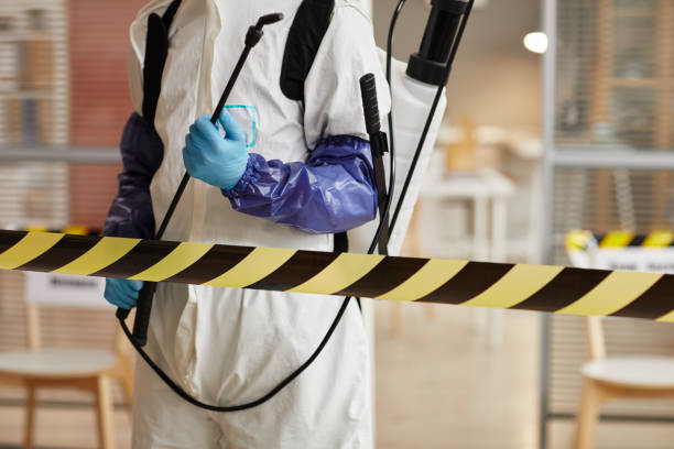 Professional Crime Scene Cleanup technician working in Montclair, NJ
